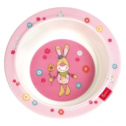 Detská melamínová protišmyková miska zajačik Bungee Bunny - 0 ks