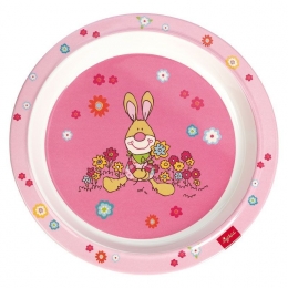 Melamínový protišmykový tanierik pre deti zajačik Bungee Bunny - 0 ks