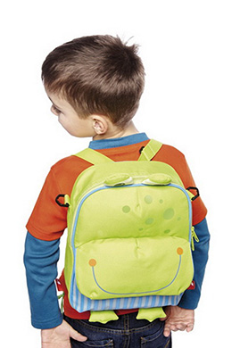 Detská taška cez rameno - batoh Žaba