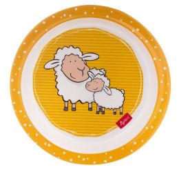 Melamínový protišmykový tanierik pre deti ovečka Boller Schafle - 0 ks
