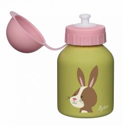 Detská nerezová fľaša na pitie Zajíc