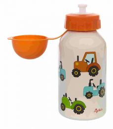 Detská nerezová fľaša na pitie Traktory