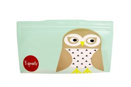 Vrecká na desiatu - Snack Bag - Owl - 0 ks