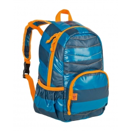 Detský batoh Mini Quilted Backpack Striped Petrol - 0 ks