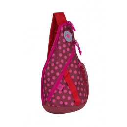 Krížový detský batoh Mini Sling Bag Dottie Red - 0 ks
