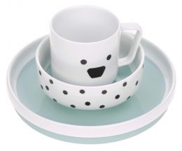 Porcelánový jedálenský set pre deti Little Chums Dog - 0 ks