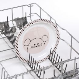 Melamínový protišmykový tanier pre deti Little Chums mouse - myška