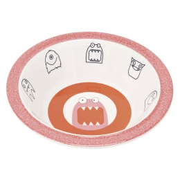 Lässig Protiskluzová melaminová miska pro děti Little Monsters Mad Mabel