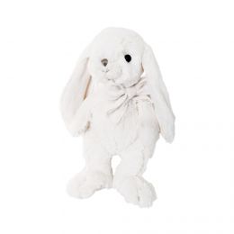 Plyšový zajac Marshmallow, biely - 0 ks