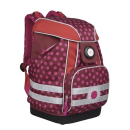 Školský batoh - aktovka School Bag Dottie Red - 0 ks