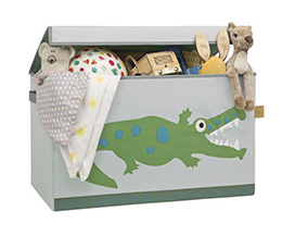 Uzatvárateľný box - debna na hračky Crocodile Granny