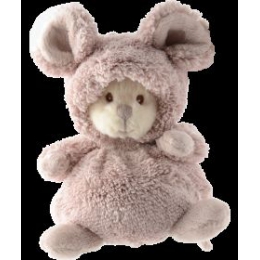 Plyšová malá ružová myška - medvedík Ziggy - 0 ks