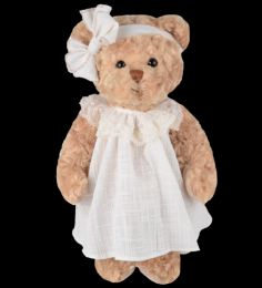 Plyšový medveď v šatách Mathilde - 0 ks