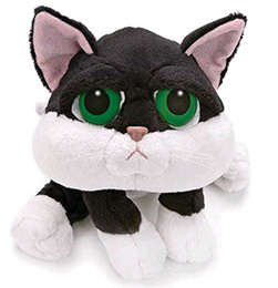 Vykulená kočička Loki černo-bílá SUKI - 0 ks