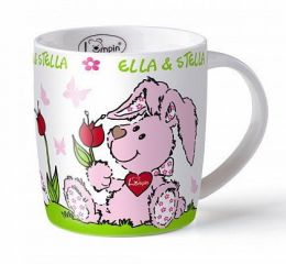 Porcelánový hrnček Zajačikovia Ella a Stella - 0 ks Porcelánový hrnček Zajačikovia Ella a Stella - 0 ks