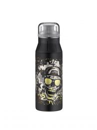 Nerezová fľaša na pitie Glowing Skull 0,6l - 0 ks