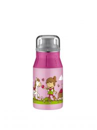 Detská nerezová fľaša na pitie Farm Pink 2018 0,4l - 0 ks