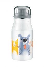 Detská nerezová fľaša na pitie 2018 Cute animals 0,4l - 0 ks