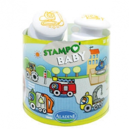 Pečiatky StampoBaby Stroje a dopravné prostriedky - 1 0