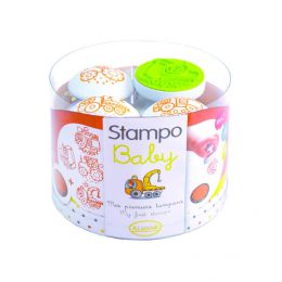 Detské pečiatky StampoBaby Stavebné stroje - 1 0