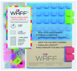 WAFF Kreativní deník WAFF A6 - blue