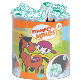 Pečiatky StampoMinos Kone a konská farma - 1 0