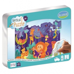 Vertikálne okenné puzzle Džungľa - 1 0