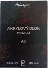 Artmagico Akrylový blok Premium A5