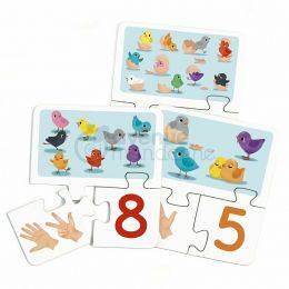 Detská hra - puzzle Počítanie