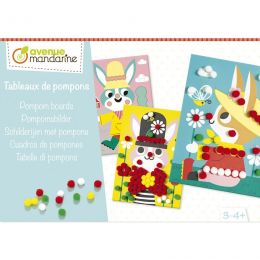Kreatívna sada nalepovanie Bambulky - 0 ks Kreatívna sada nalepovanie Bambulky - 0 ks