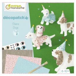 Avenue Mandarine Velký kreativní box Decoupage Pejsci