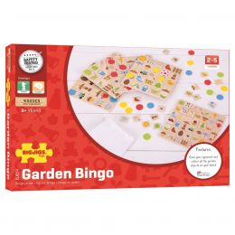 Drevená hra Záhradné bingo