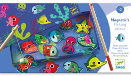 Magnetická hra Ulov si rybičku - farebné rybičky