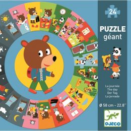 Djeco Gigant puzzle - Denní činnosti
