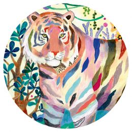 Puzzle - obraz Dúhové tigre
