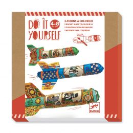Kreatívna súprava DIY Vytvor si hádzacie rakety - 0 ks Kreatívna súprava DIY Vytvor si hádzacie rakety - 0 ks