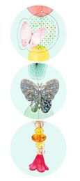 Kreatívna súprava DIY Slnečný záves Dancing Butterflies