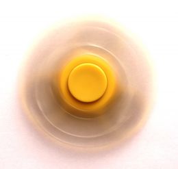 Fidget Spinner - antistresová hračka - žltý
