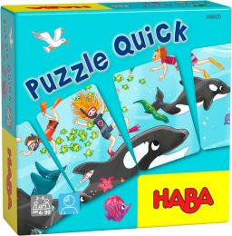 Spoločenská mini hra Rýchle puzzle - 0 ks