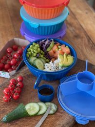 Krabička na jedlo Poke Bowl Hawaii Blue