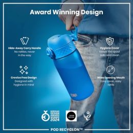 Fľaša na pitie Leak Proof Blue, 400 ml
