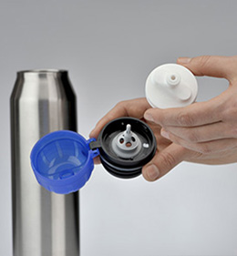 Inteligentná termoska s náustkom Flow blue II 0,5 l - nová