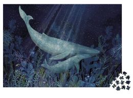 Puzzle Art - Veľryby v hlbinách