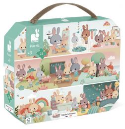 Puzzle Môj deň - zajačikovia - 0 ks Puzzle Môj deň - zajačikovia - 0 ks