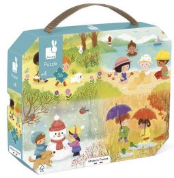 Puzzle Štyri ročné obdobia - jar, leto, jeseň, zima - 0 ks Puzzle Štyri ročné obdobia - jar, leto, jeseň, zima - 0 ks