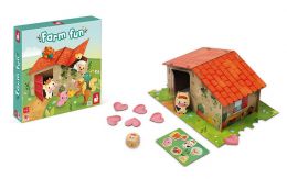 Detská spoločenská hra Zábava na farme