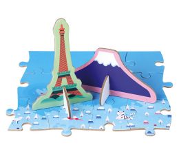 Puzzle vzdelávacie Zaujímavosti sveta