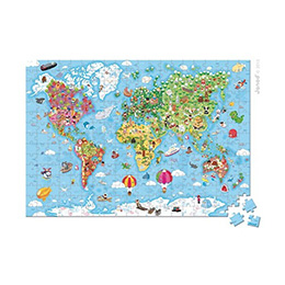 Giant Puzzle Mapa sveta