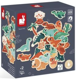Drevené magnetky Dinosaurus - 1 ks Drevené magnetky Dinosaurus - 1 ks