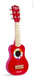 Detská gitara Confetti červená - 1 ks